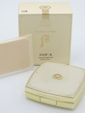 The Whoo Gongjinhyang Mi Velvet Powder Pact 12g SPF30 PA++ No.23 K-Beauty